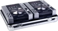 Zomo Flightcase CDJ-2 XT - ezüst - 2