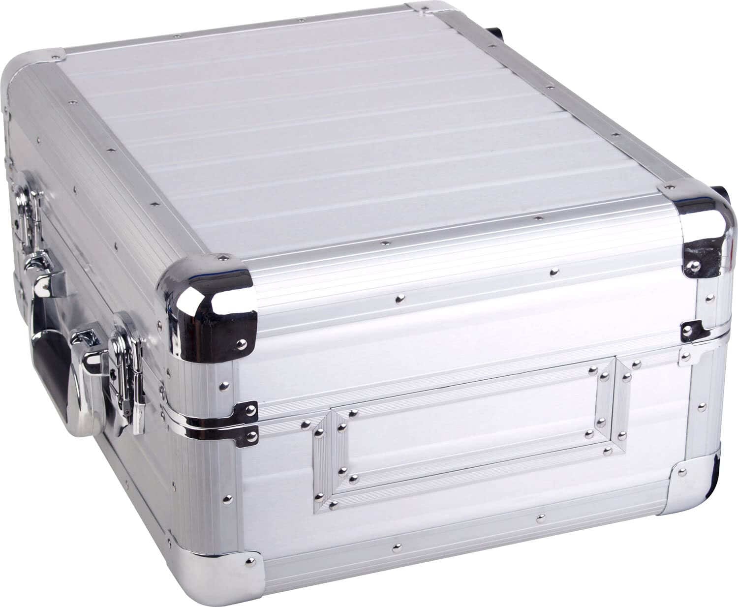 Zomo Flightcase CDJ-1 XT ezüst, elölnézet