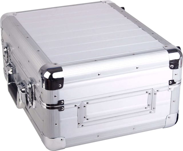 Zomo Flightcase CDJ-1 XT ezüst, elölnézet