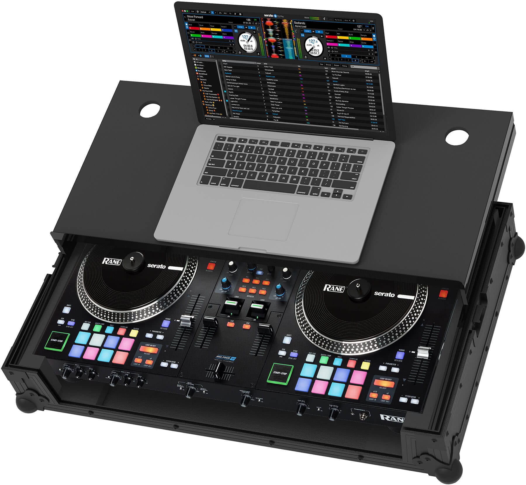 Zomo Flightcase Rane ONE Plus NSE fekete Flightcase Rane ONE kontrollerhez