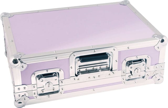 Zomo PC-400/2 lila flightcase elölnézetből
