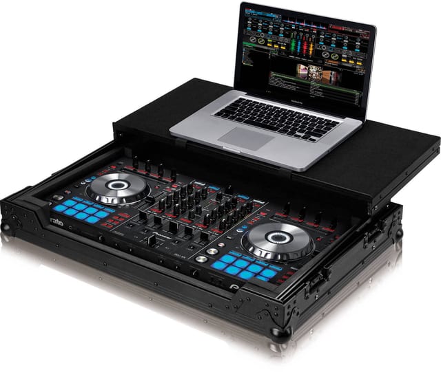 Zomo P-DDJ-RX Plus NSE fekete Flightcase zárt állapotban