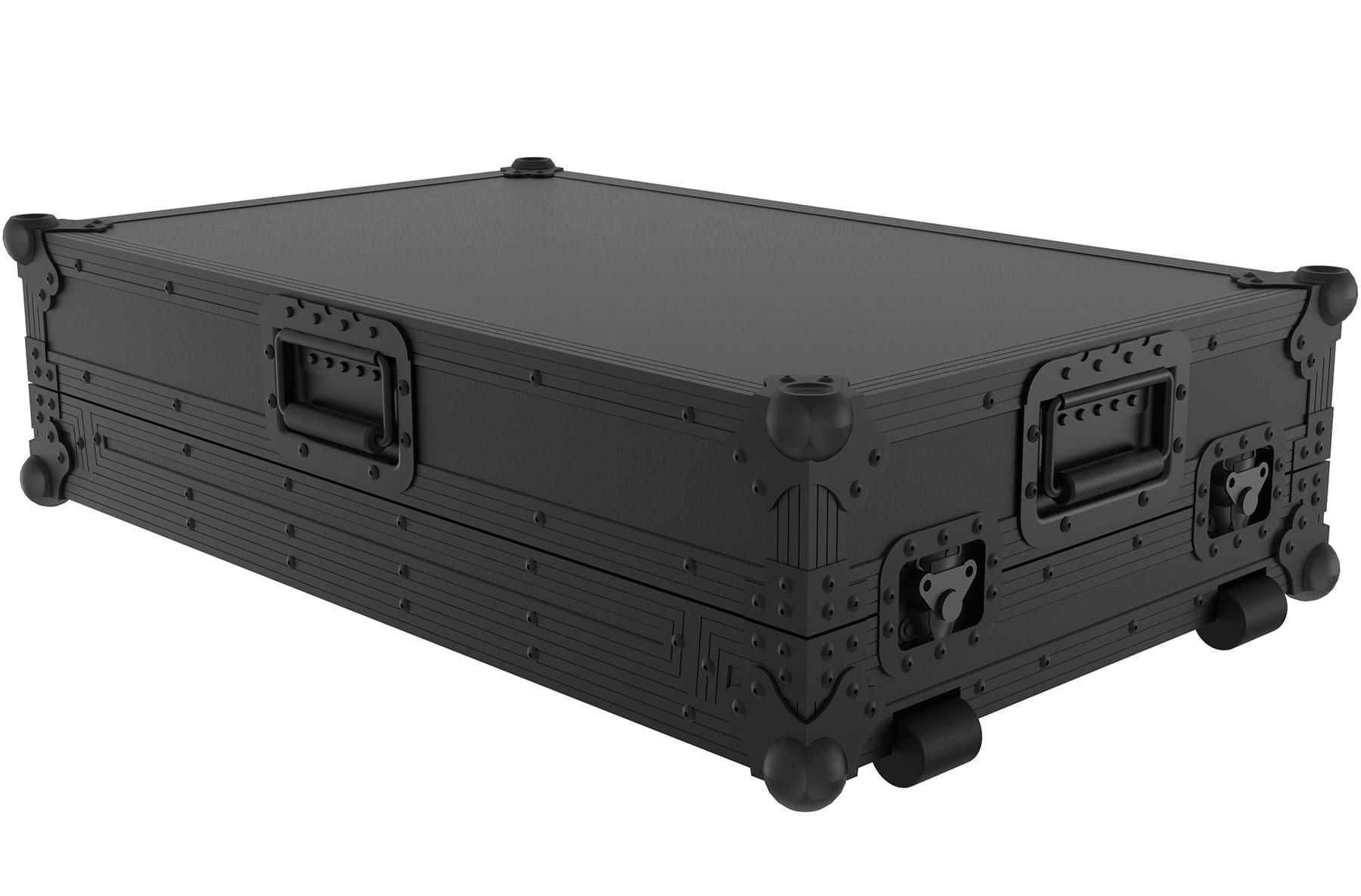 Zomo P-DDJ-REV7 Plus NSE flightcase nyitott fedéllel, belső párnázással és laptoptartóval