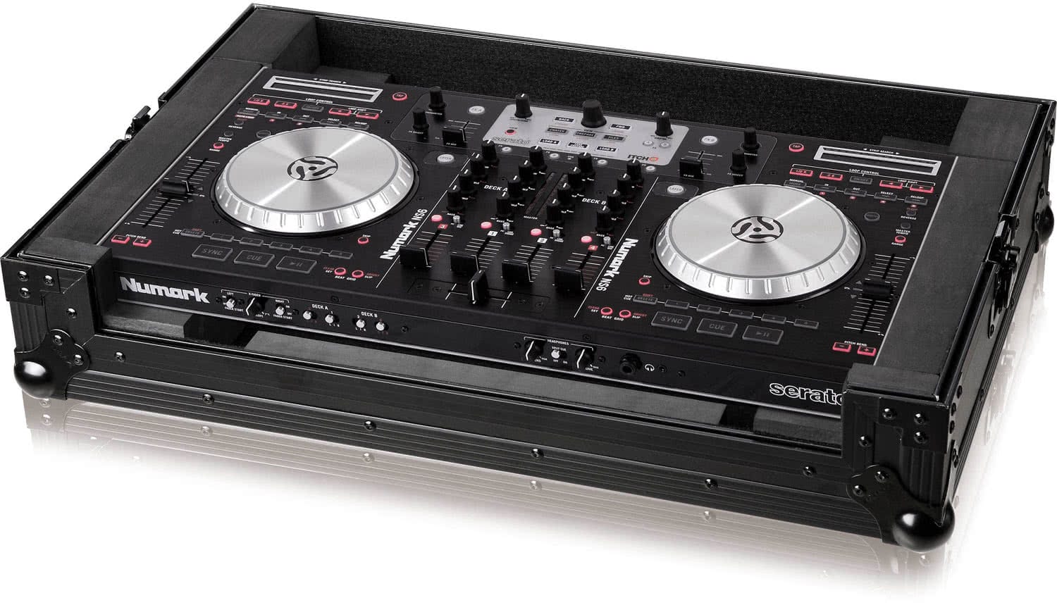 Zomo Flightcase NS6 NSE fekete Flightcase zárt állapotban