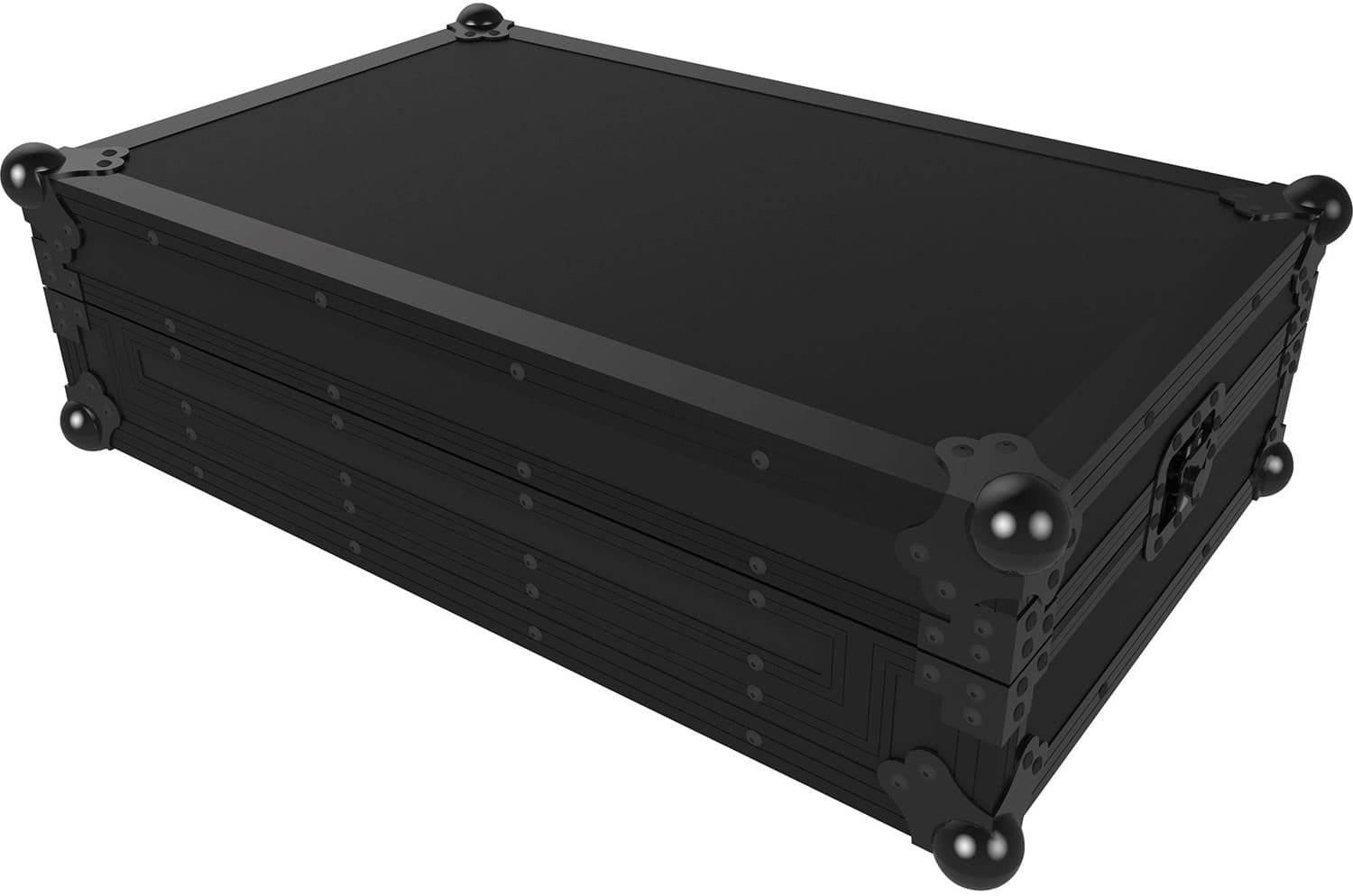 Zomo P-DDJ-RR Plus NSE Flightcase nyitva, Pioneer DDJ-RR helye és kihúzható laptoptartó