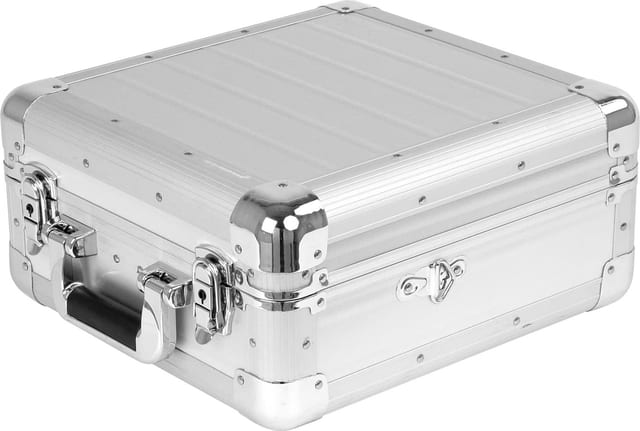 Zomo CD Case CD-50 XT ezüst CD-tartó tok elölnézetből
