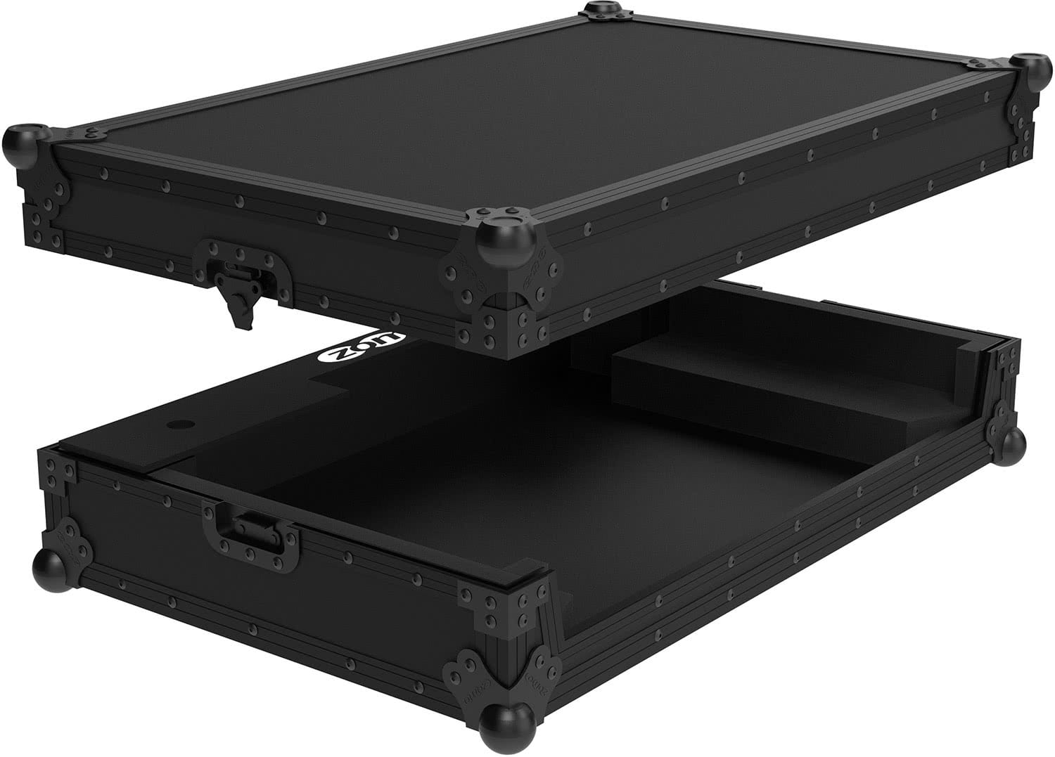 Zomo D-Live-4 NSE Flightcase kinyitott fedéllel, Denon DJ SC Live 4 kontrollerhez