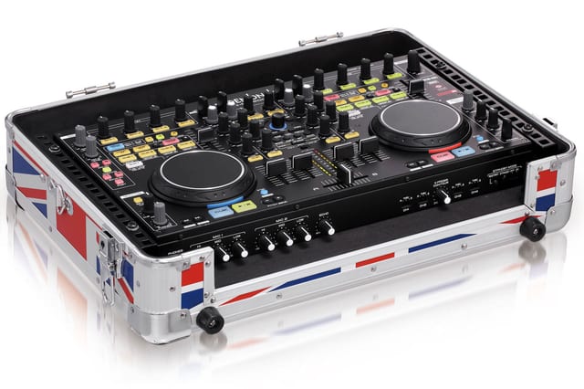 Zomo MFC-6000 Flightcase UK-Flag kivitelben, elölnézet