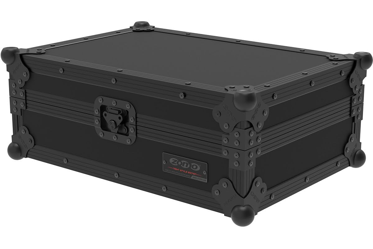 Zomo A-CDJ-3000X NSE Flightcase hátoldala a kábeltartó rekesszel