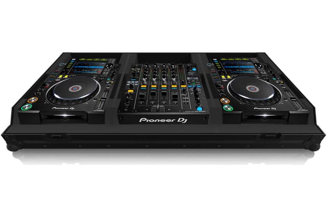 Zomo Flightcase Set 2900 MK2 NSE fekete flightcase két Pioneer CDJ-hez és egy DJM keverőhöz