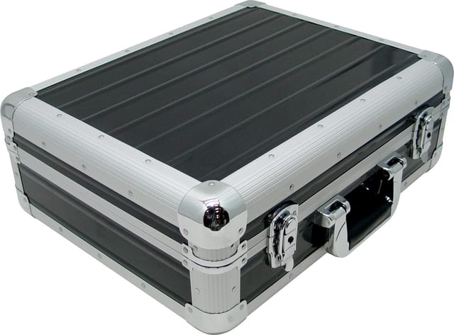 Zomo CD-Case CD-MK3 XT fekete flightcase, elölnézet