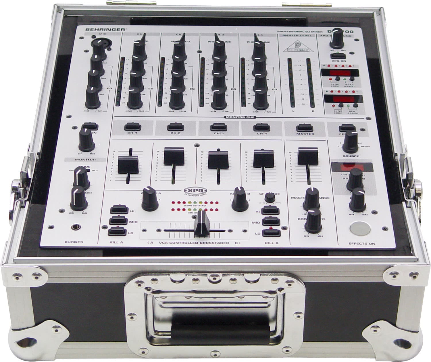 Zomo Flightcase D-700 ezüst, részlet