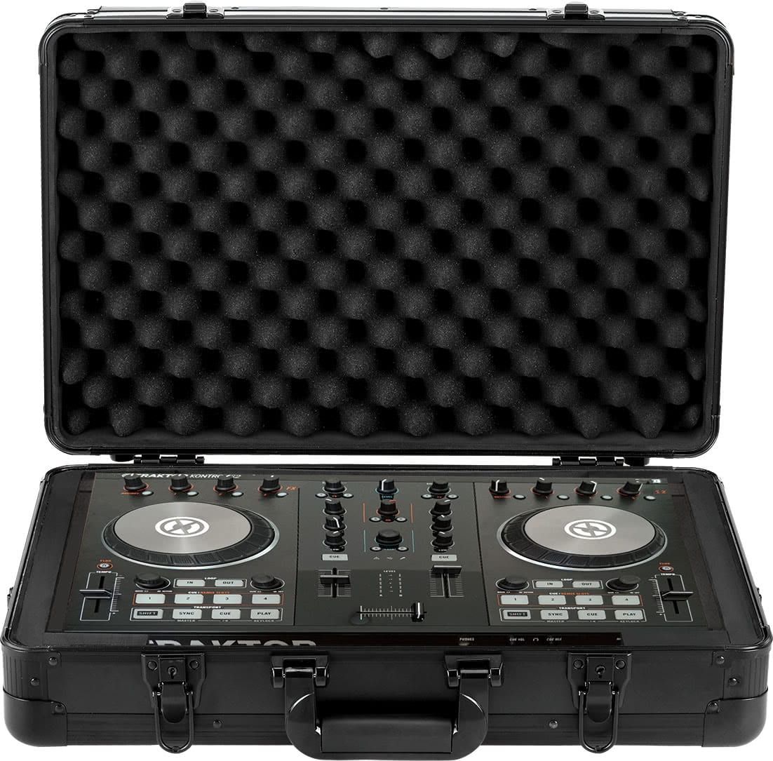 Zomo MFC-20 flightcase oldalnézete lekerekített sarkokkal