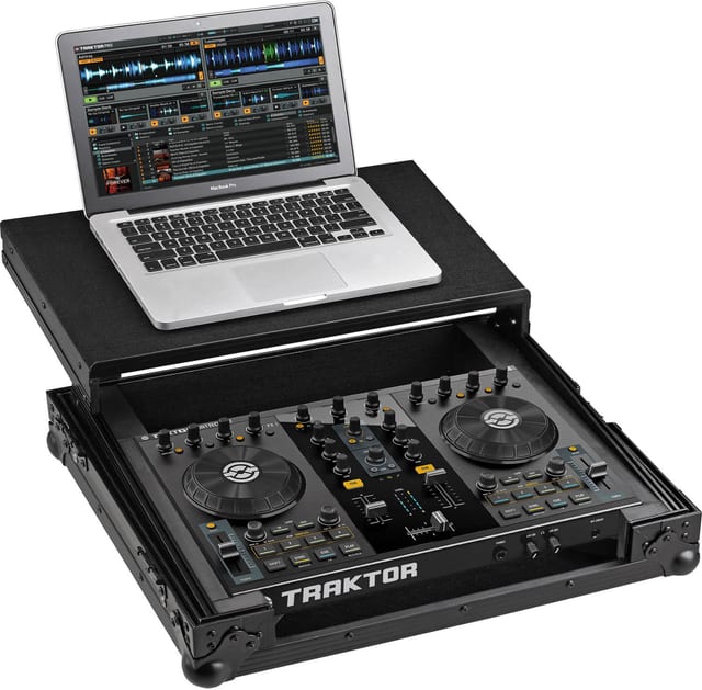Zomo Flightcase S2 Plus NSE zárt állapotban, elölnézet