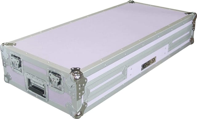 Zomo Flightcase P-800/12 lila színben, elölnézet