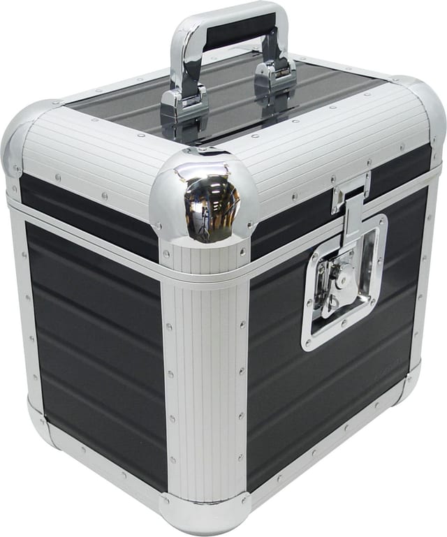 Zomo Recordcase RP-80 XT fekete bakelit-flightcase