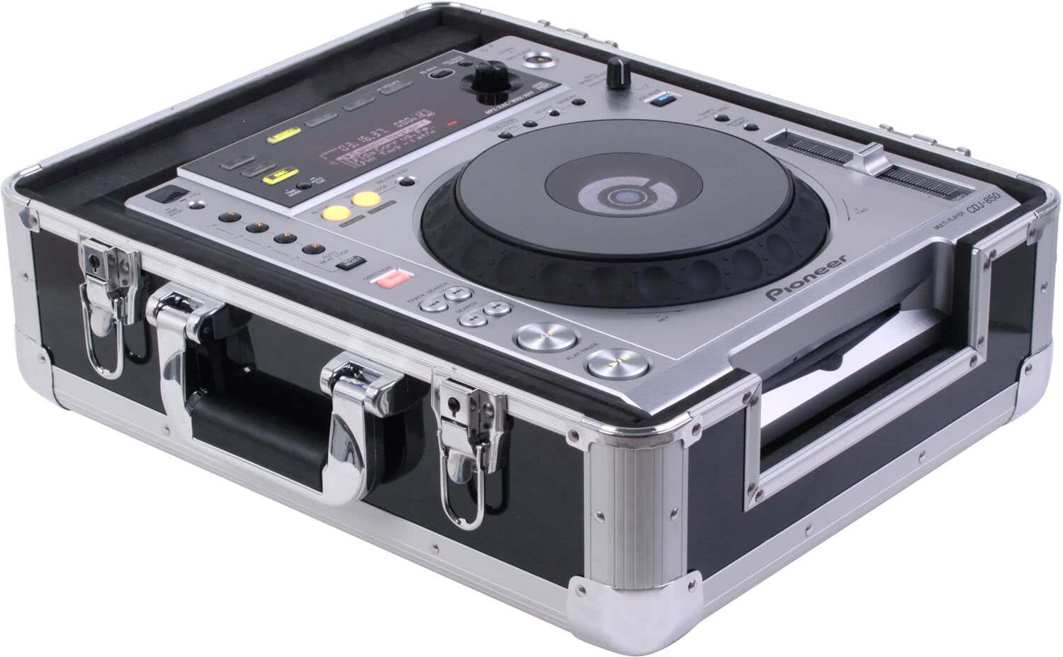 Zomo Flightcase CDJ-1 XT fekete, felülnézet