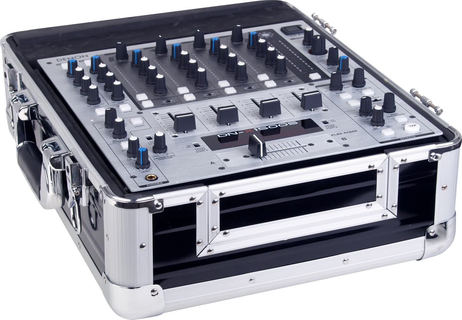 Zomo Flightcase CDJ-1 XT fekete, hátoldal