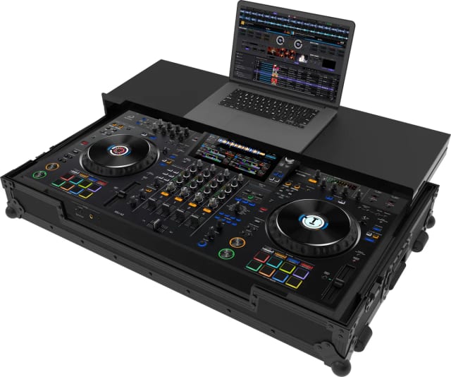 Zomo Flightcase A-XDJ-AZ Plus NSE fekete flightcase AlphaTheta XDJ-AZ-hez