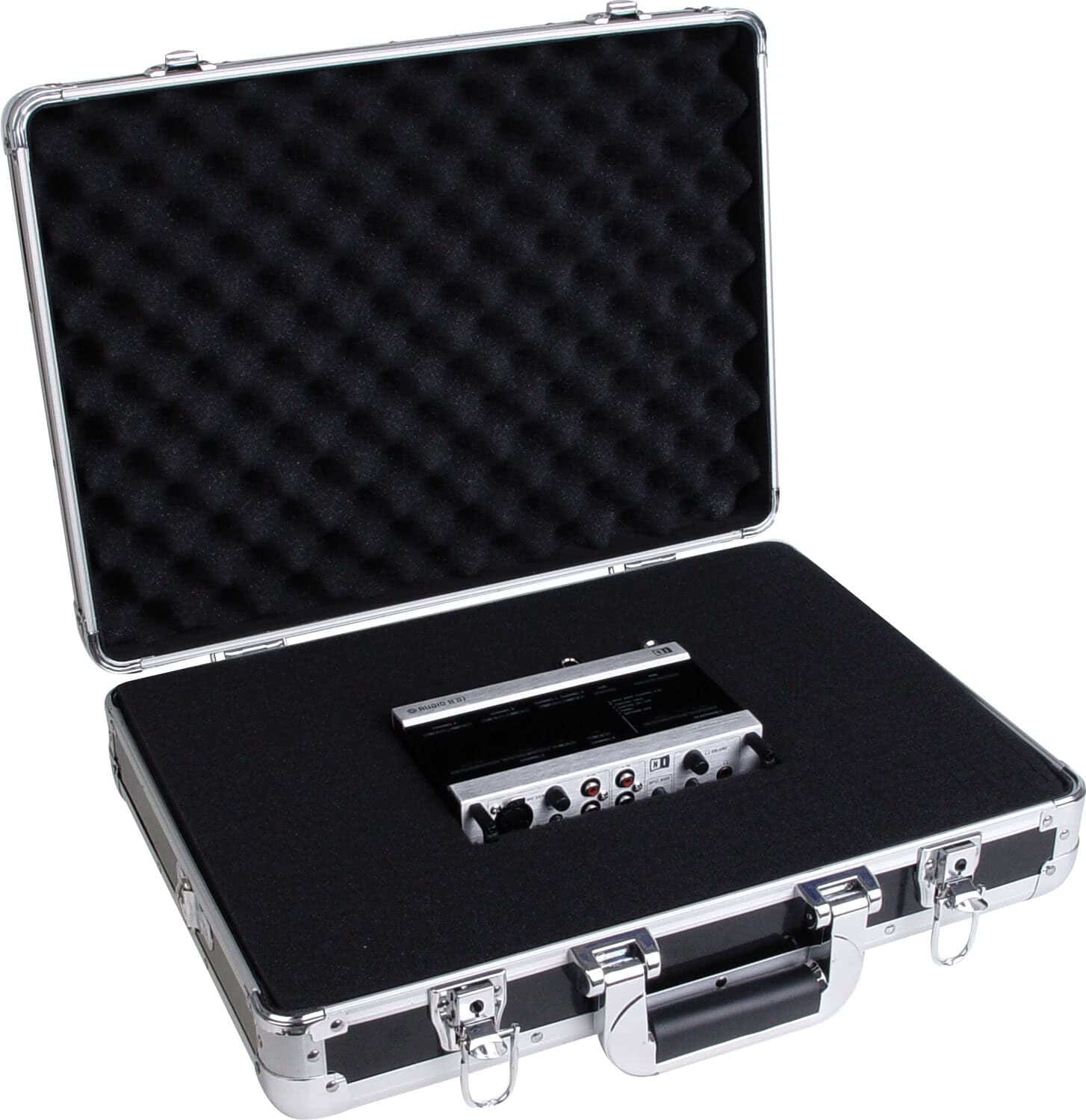 Zomo Flightcase UNI-1 XT fekete, oldalnézet