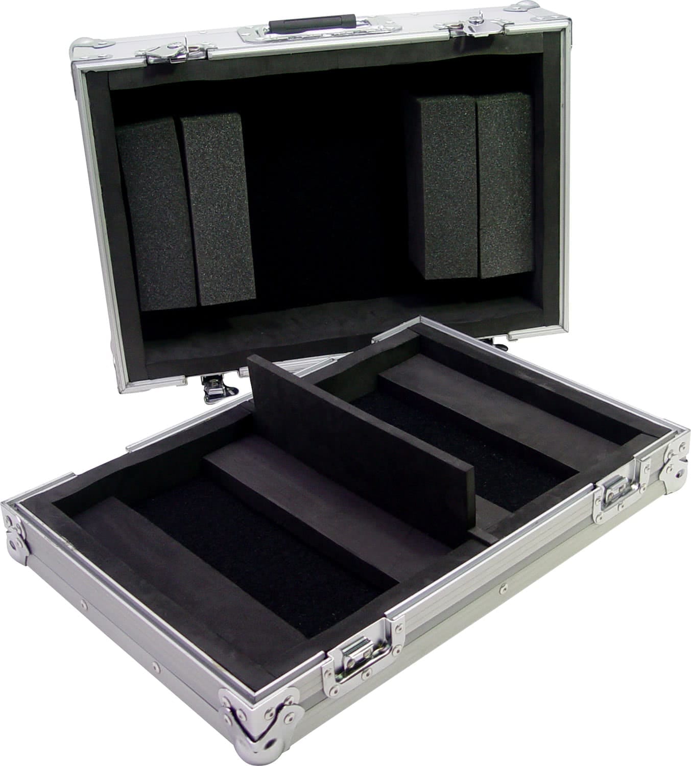 Zomo PC-200/2 Flightcase zárt állapotban, lila kivitel