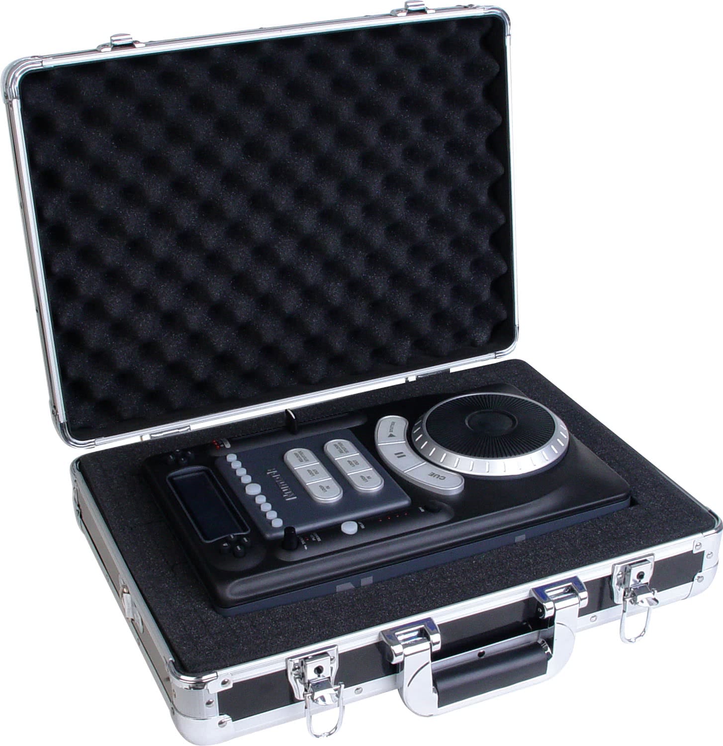 Zomo UNI-1 XT flightcase nyitott állapotban