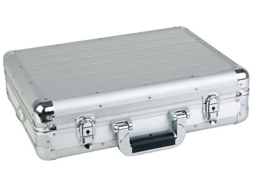 Zomo Flightcase UNI-1 XT ezüst, elölnézet