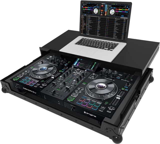 Zomo D-Prime-2 Plus NSE fekete flightcase Denon DJ Prime 2-höz