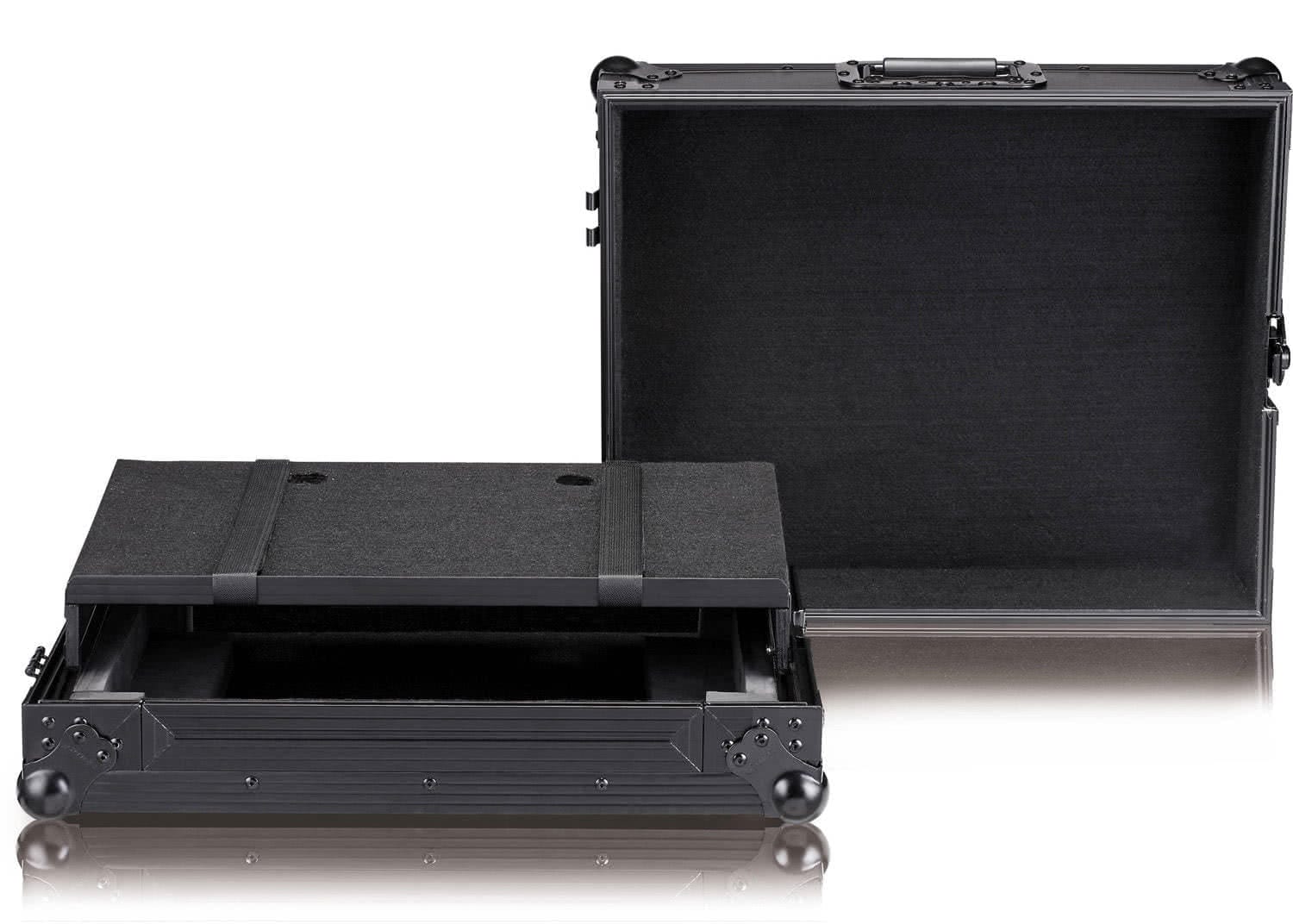 Zomo S2 Plus NSE Flightcase részlet: pillangózár és ballcorner sarok