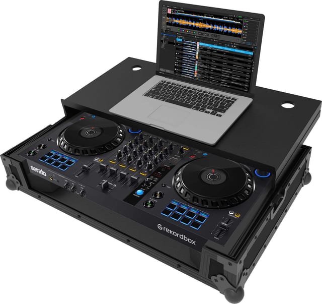Zomo P-DDJ-FLX6 Plus NSE fekete Flightcase Pioneer DDJ-FLX6 kontrollerhez