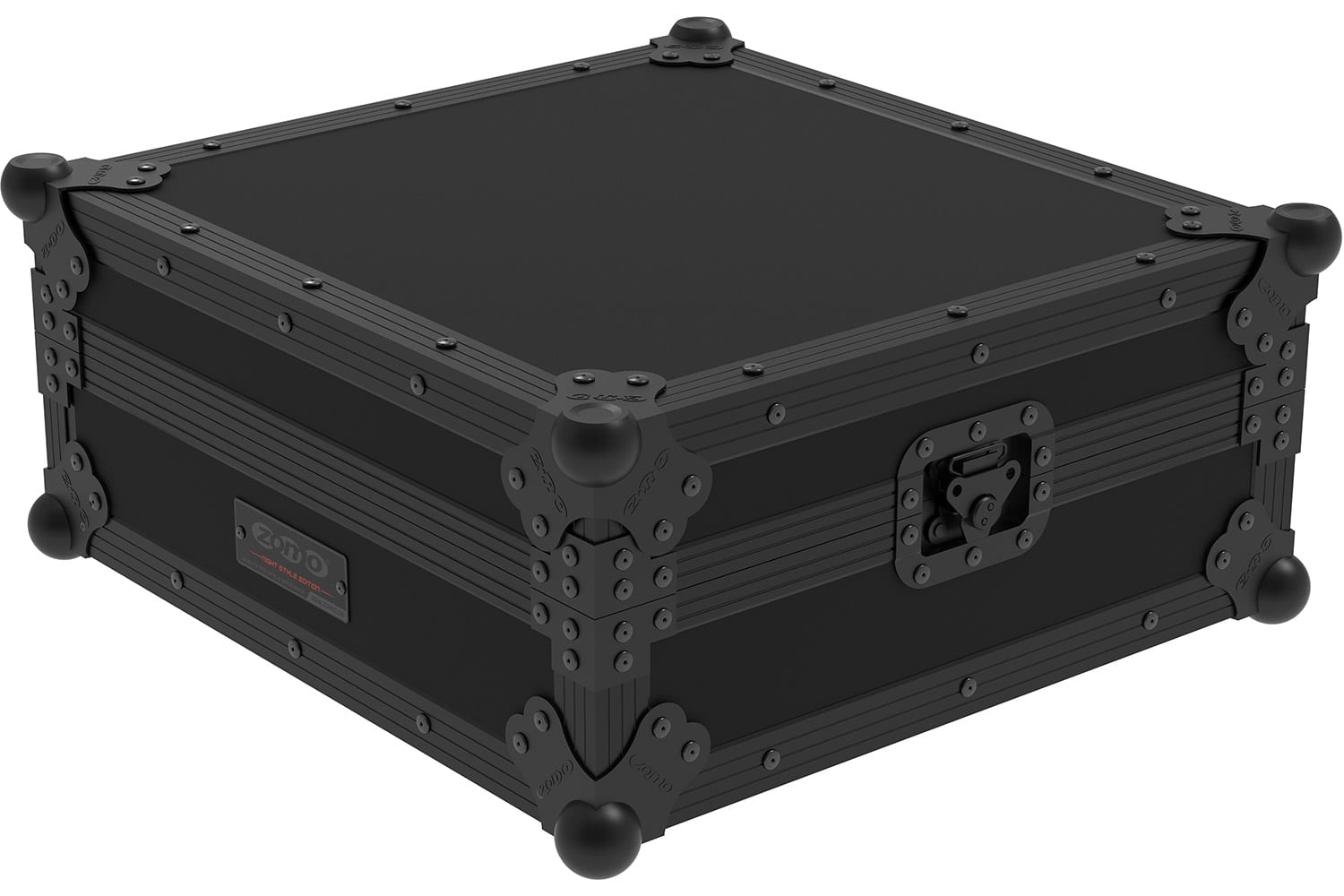 Zomo A-Euphonia NSE fekete flightcase oldalnézetből, fogantyúval