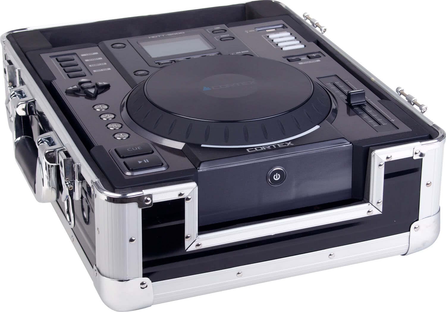 Zomo Flightcase CDJ-1 XT fekete, lezárt állapotban