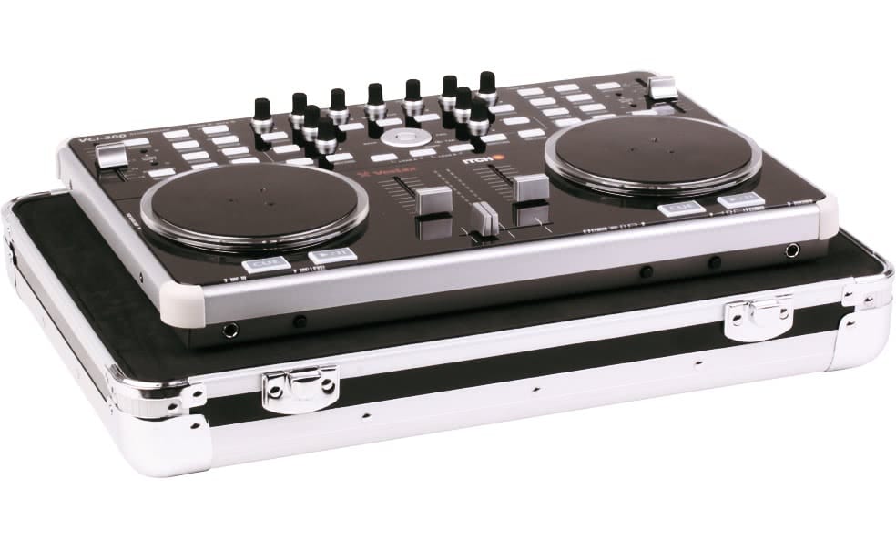 Zomo Flightcase VC-1 XT fekete kontroller keménytok elölnézetből
