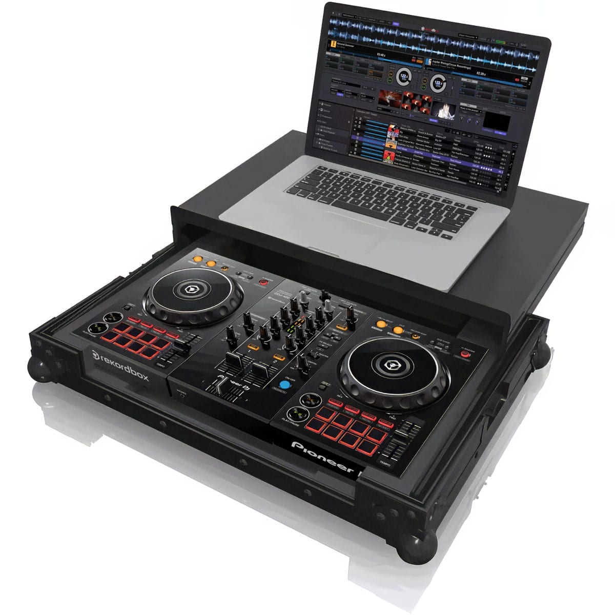 Zomo P-DDJ-400 Plus NSE fekete flightcase Pioneer DDJ-400 kontrollerhez