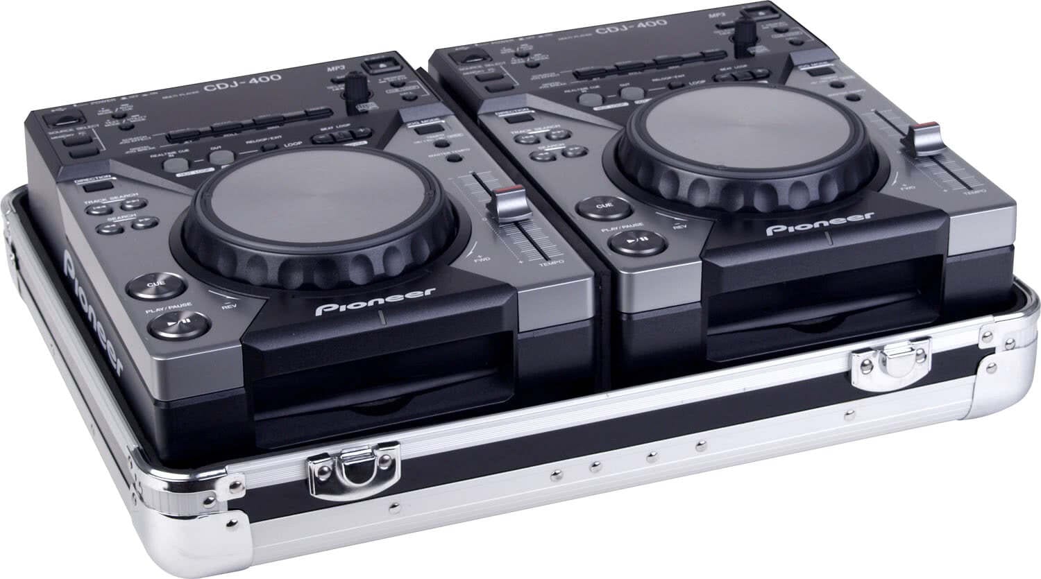 Zomo Flightcase CDJ-2 XT fekete, részletkép a kivitelről