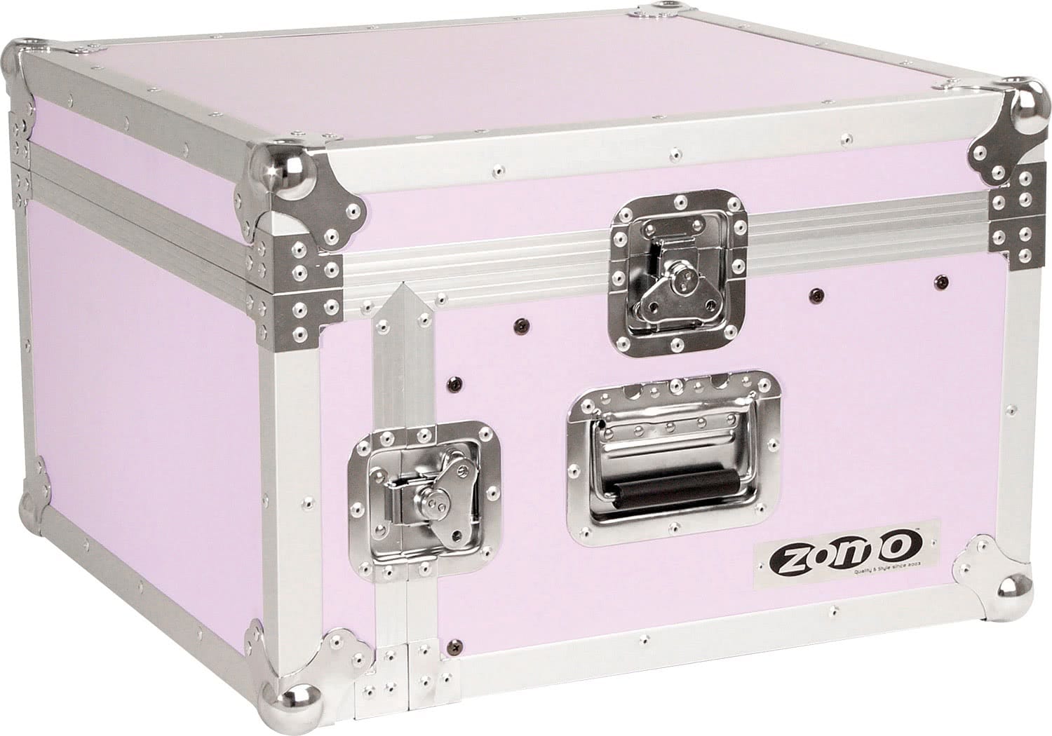 Zomo Flightcase Rack 104 lila 19 colos rack-case, elölnézet