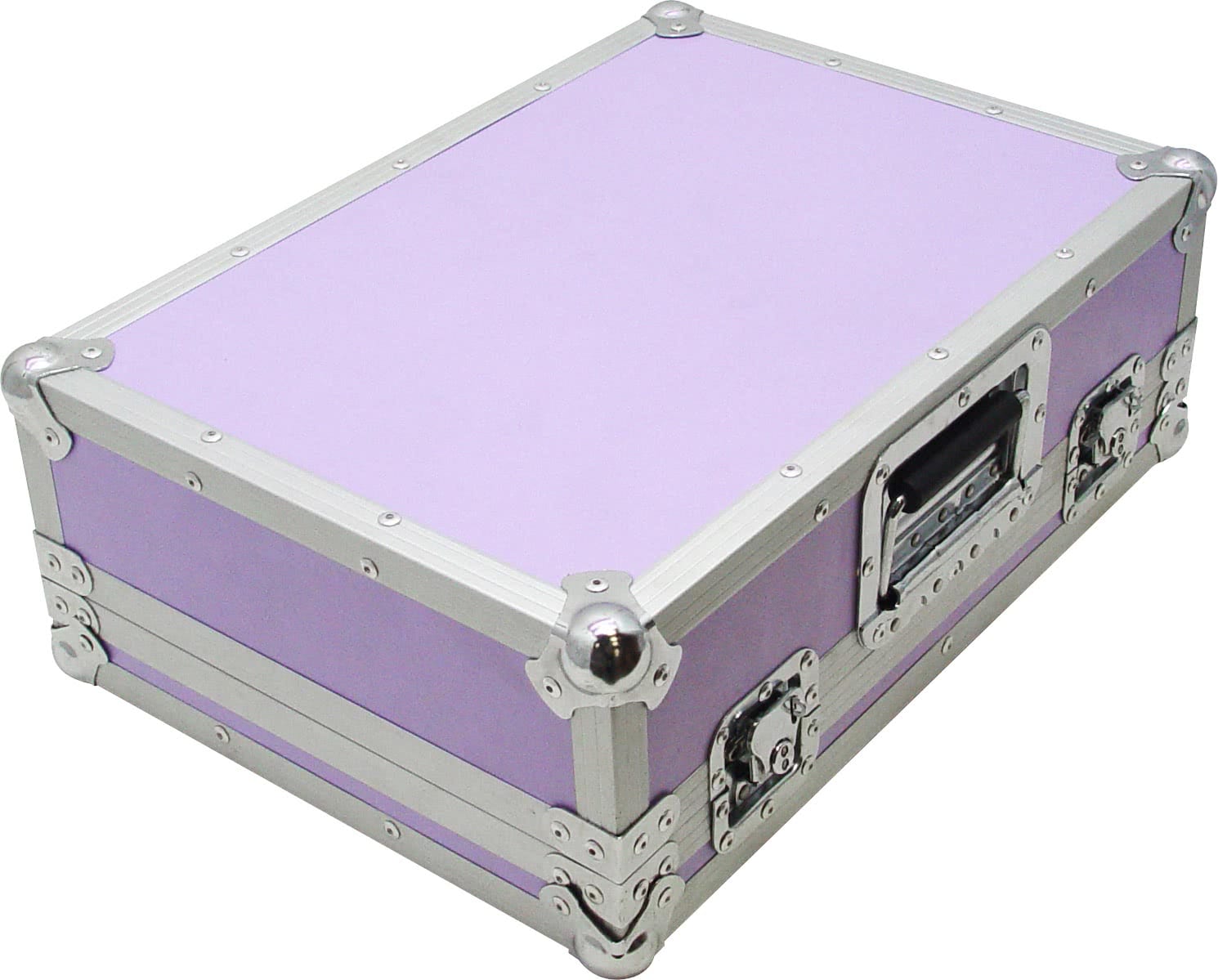 Zomo PC-200/2 lila Flightcase elölnézetből