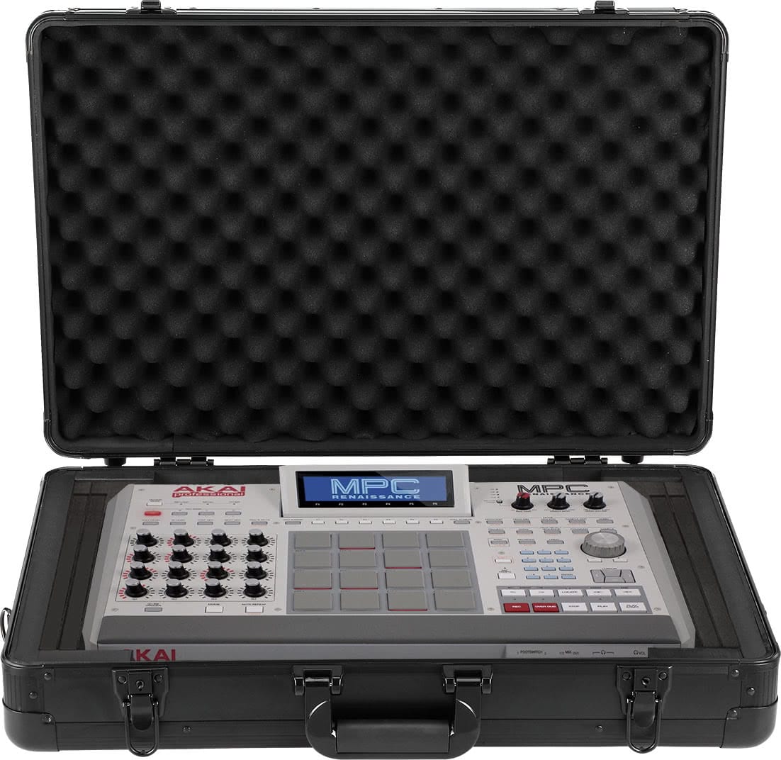 Zomo MFC-30 flightcase oldalnézet lekerekített sarkokkal