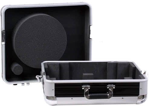 Zomo SL-12 XT flightcase részletkép: fedél és csatok