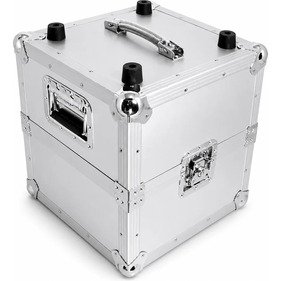 Zomo Recordcase MP-100 V.2 ezüst színű bakelitlemez-tároló