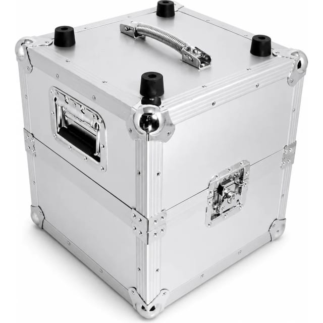 Zomo Recordcase MP-100 V.2 ezüst színű bakelitlemez-tároló