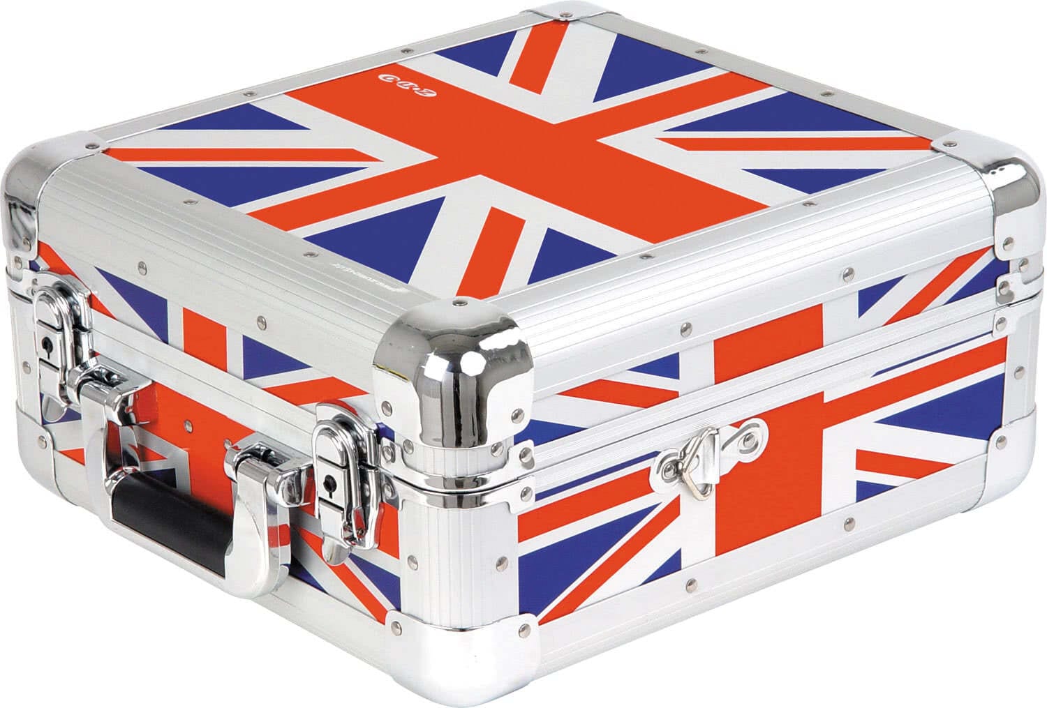 Zomo CD Case CD-50 XT UK-Flag mintás CD-tartó tok elölnézetből