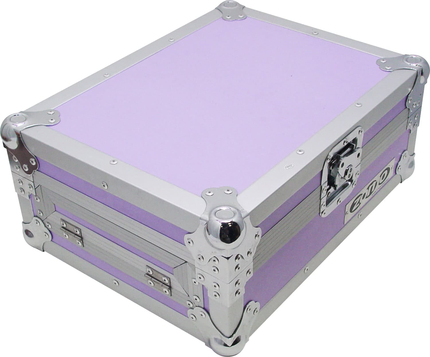 Zomo PC-800 lila Flightcase elölnézetből