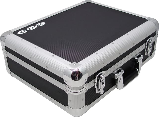 Fekete Zomo CD-Case MK2 CD-tok elölnézetből