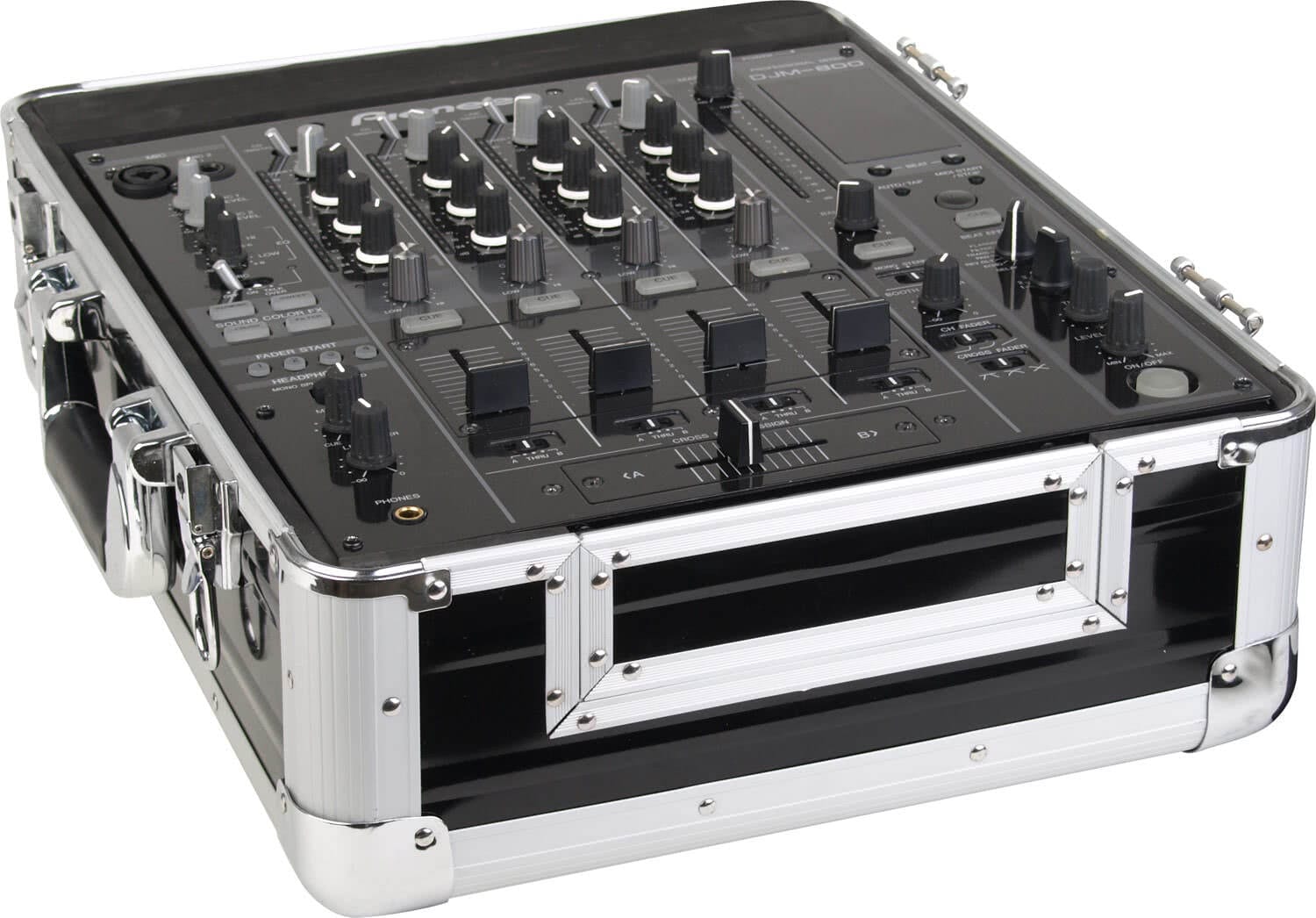 Zomo Flightcase CDJ-1 XT fekete, fogantyú
