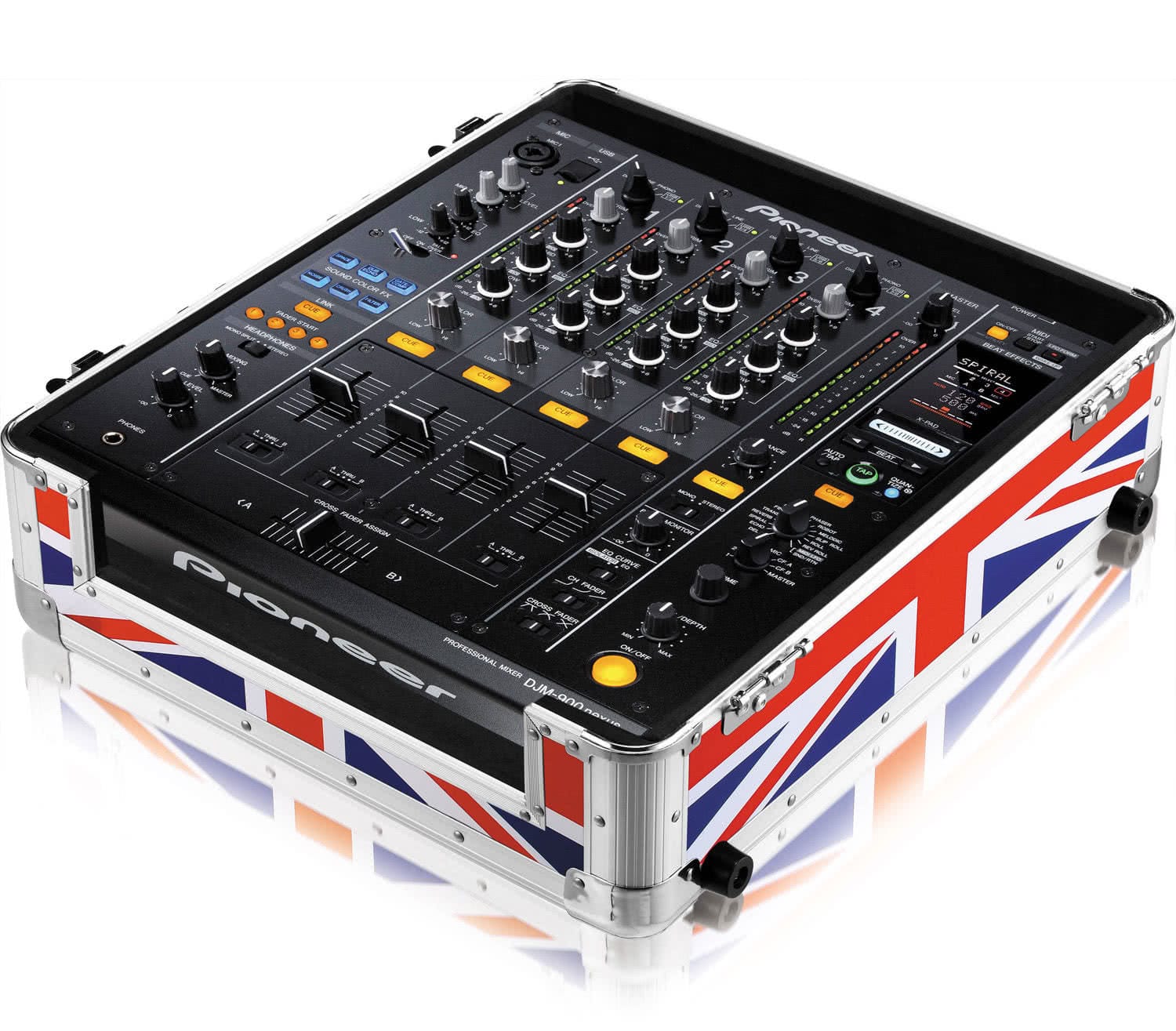 Zomo CDJ-13 XT keverő flightcase részletfelvétel