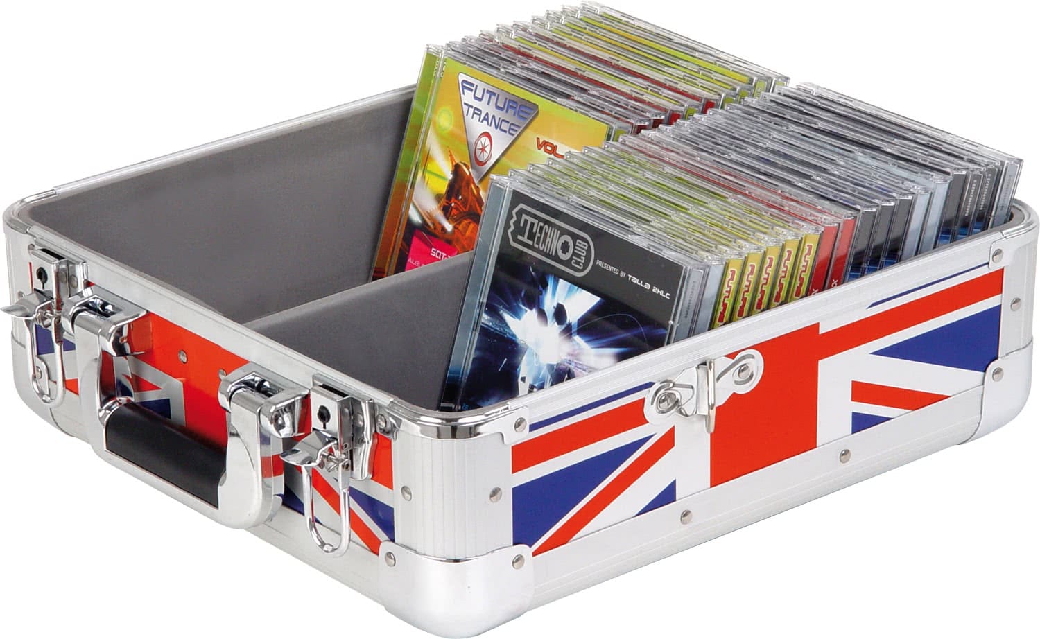 Zomo CD Case CD-50 XT UK-Flag tok részletkép
