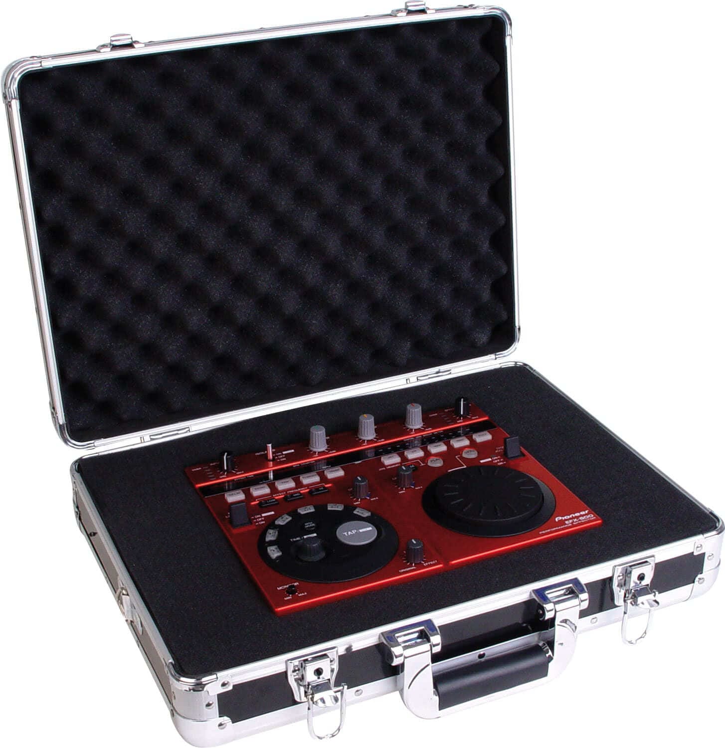Zomo UNI-1 XT fekete flightcase, teljes termékkép