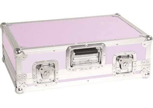 Zomo Flightcase iCDX/2 lila, elölnézet zárt fedéllel