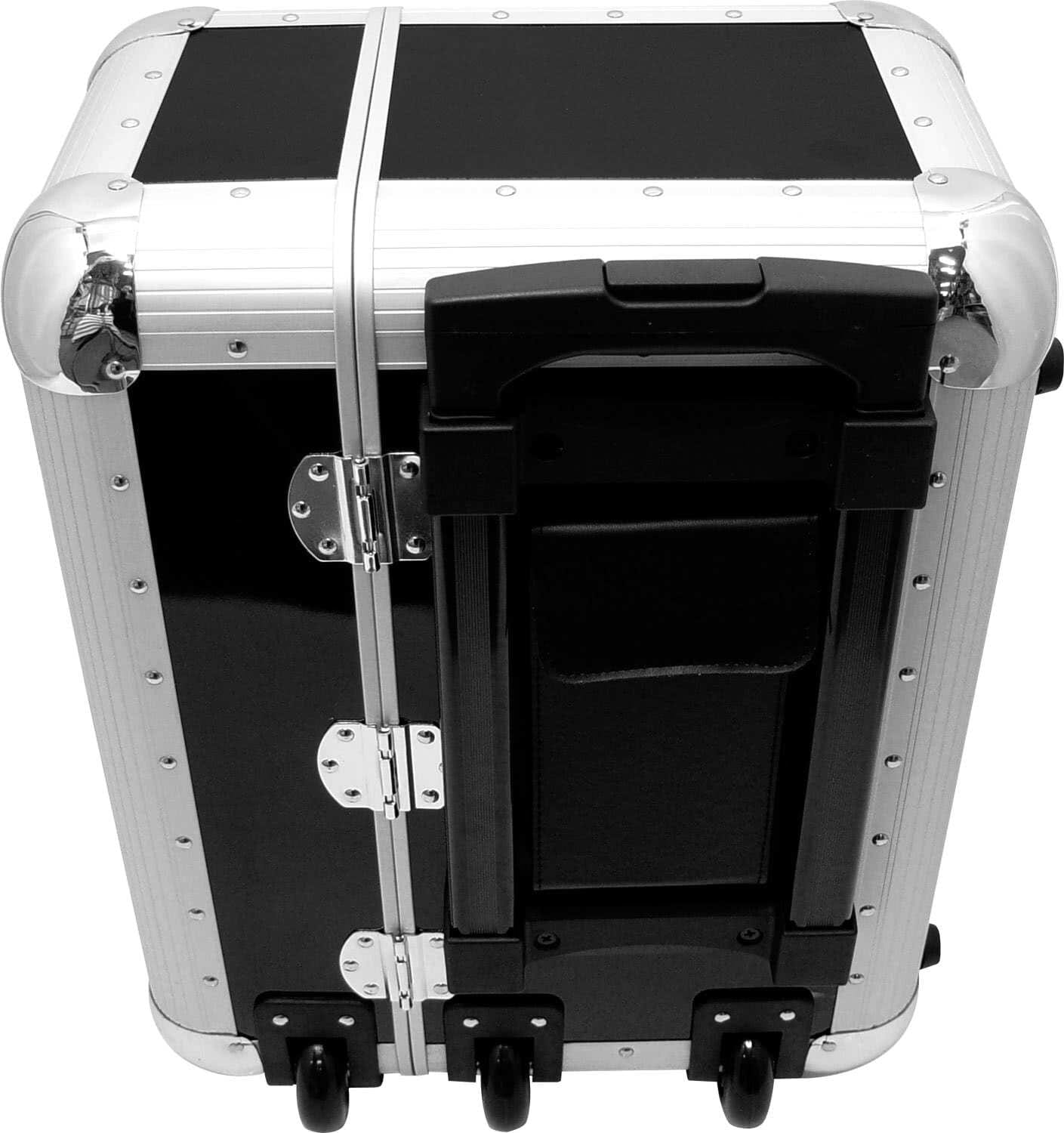 Zomo Recordcase TP-70 XT ezüst lemeztartó flightcase részlet